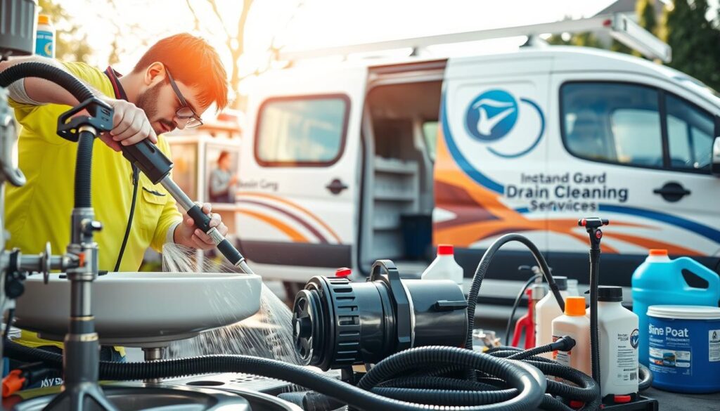 Serviços de Desentupidora Profissional