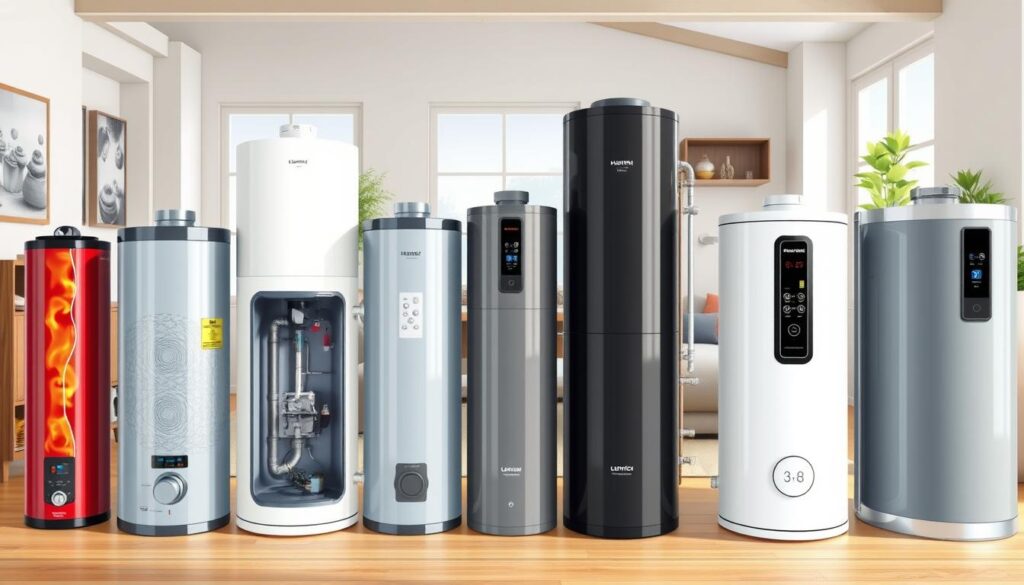 Tipos de Aquecedores