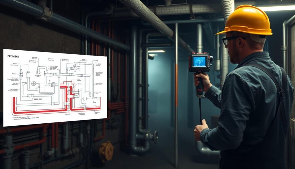 caça vazamento importância