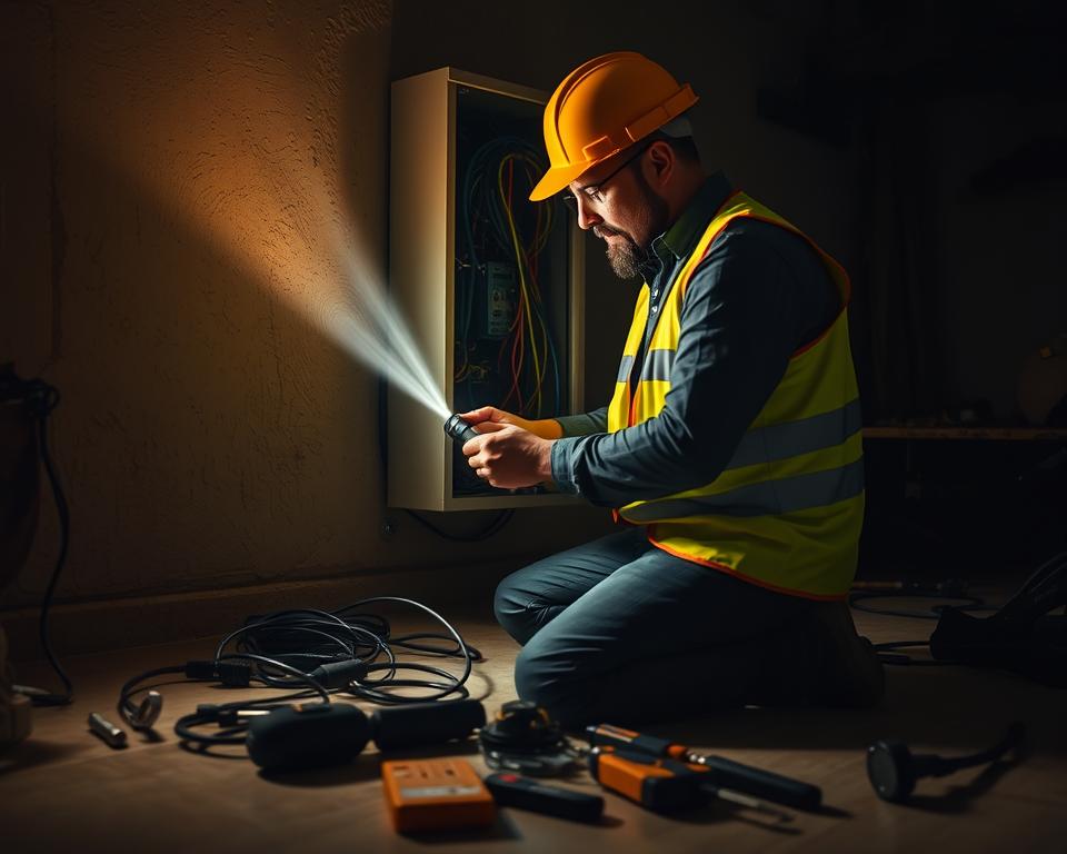 eletricista trocando fiação eletricista trocando fiação