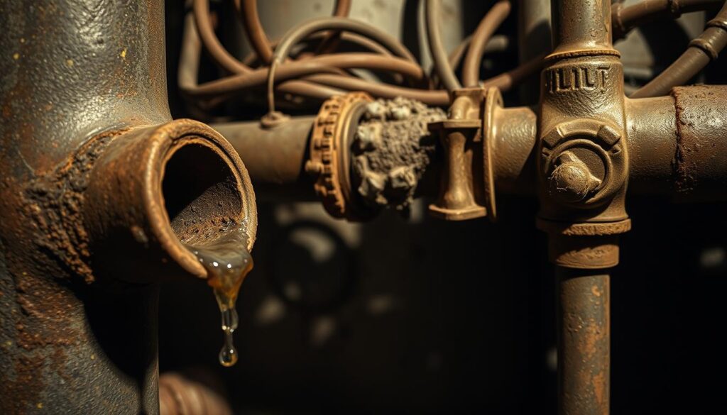 problemas em tubulações de ferro problemas em tubulações de ferro